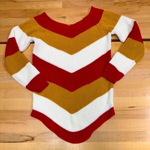 Unbranded Acrylic Sweater V-Neck size S Small